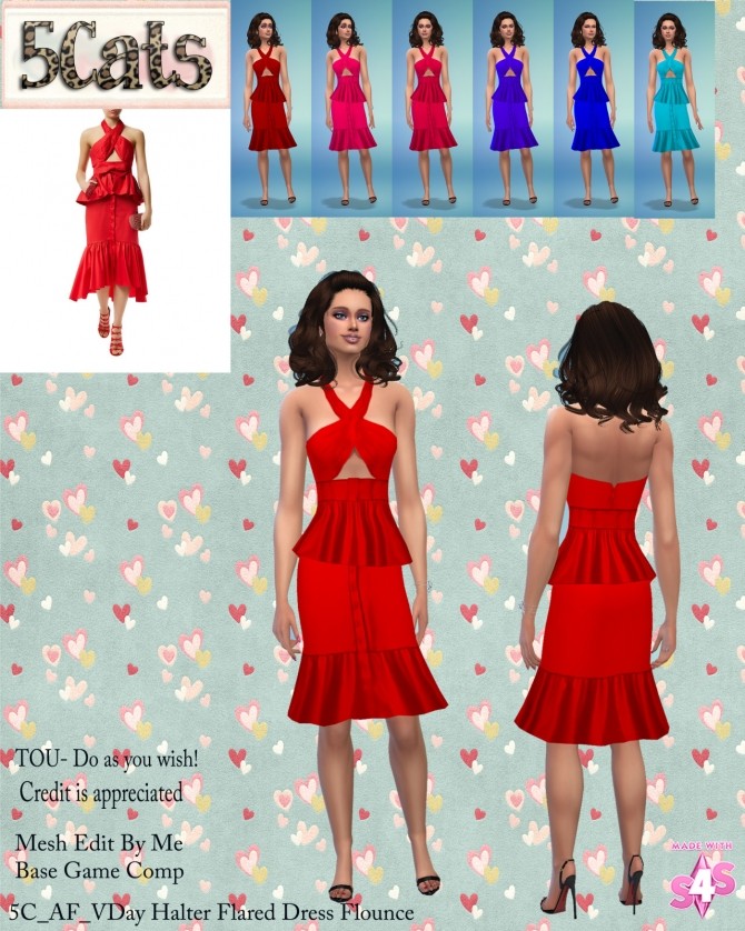 Sims 4 Valentine Day Collection 2017 at 5Cats