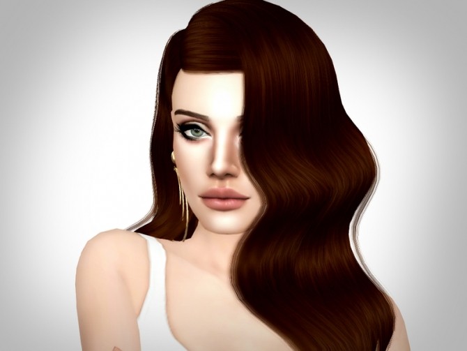 Sims 4 Lana Del Rey by Softspoken2 at TSR