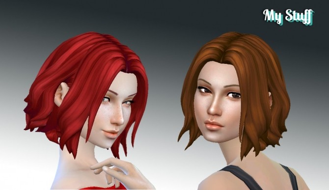Sims 4 Abigail Hairstyle at My Stuff