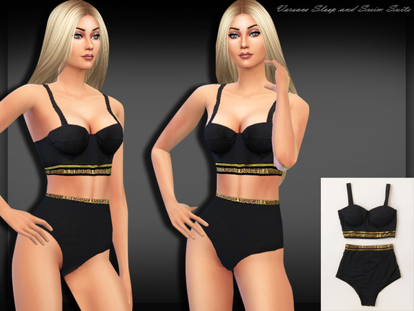 Sims 4 Designer Swimwear Sleepwear by Saliwa at TSR