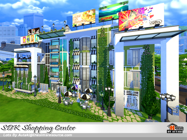 Sims 4 SDK Shopping Center by autaki at TSR