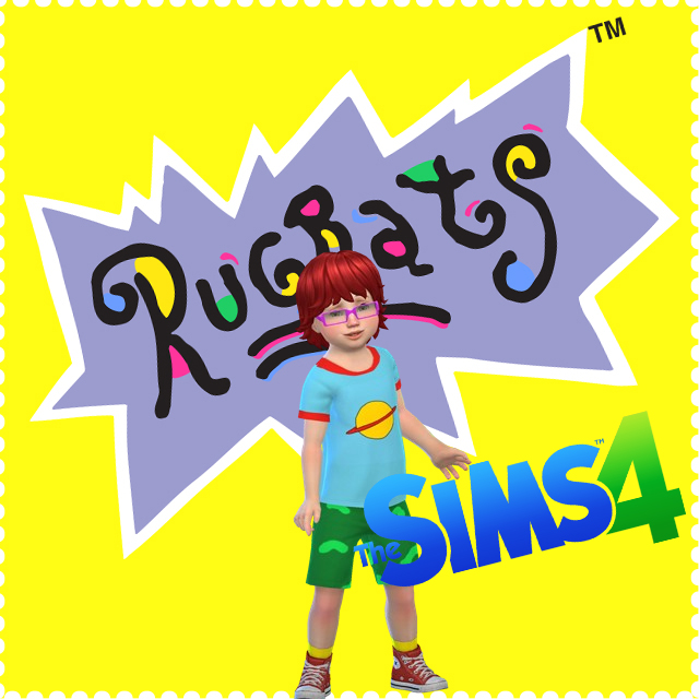Sims 4 RUGRATS CHUCKIE SIM at RaRa SIMS