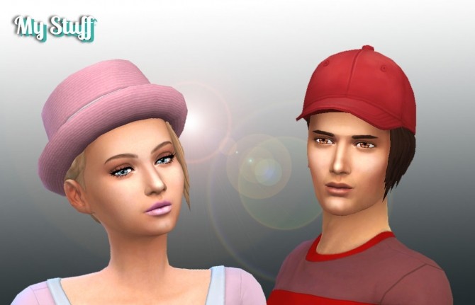 Sims 4 Brushed Hairstyle Conversion at My Stuff