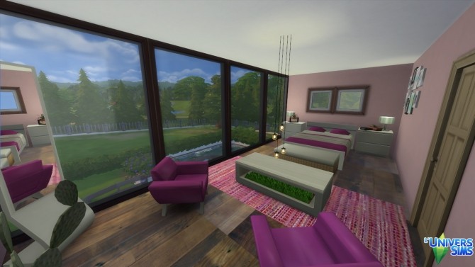 Sims 4 Iris apartment at L’UniverSims