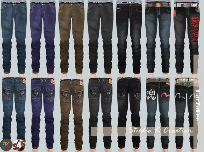 Giruto14 jeans for child version at Studio K-Creation » Sims 4 Updates