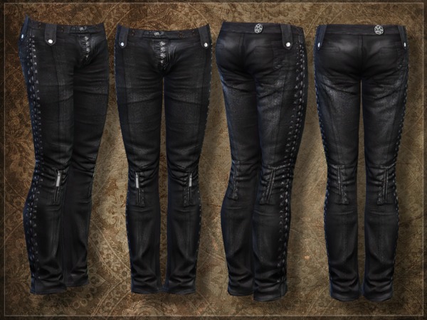 Sims 4 King Pants by RemusSirion at TSR