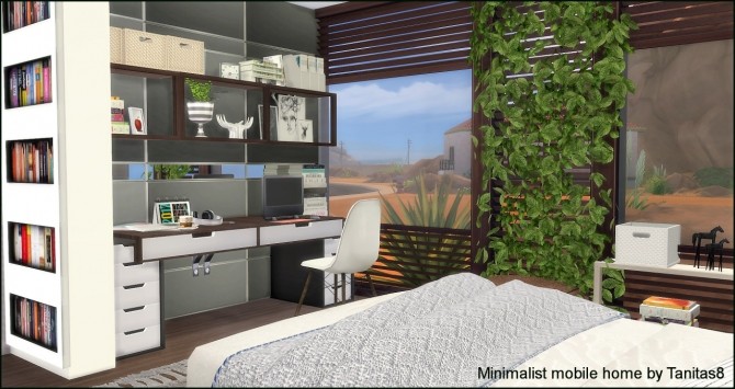 Sims 4 Minimalist mobile home at Tanitas8 Sims