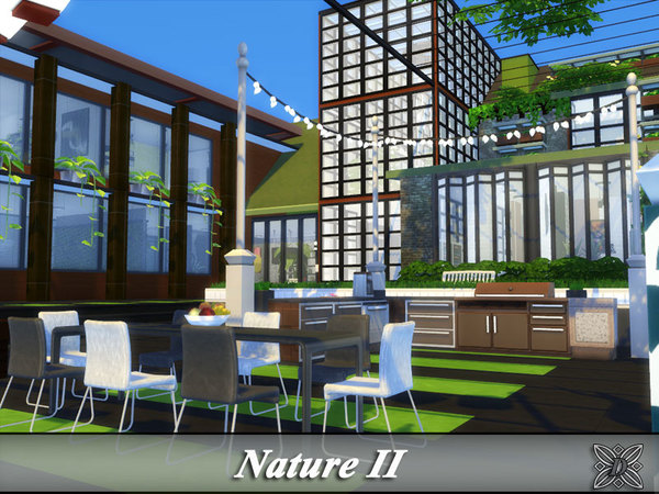 Sims 4 Nature II house by Danuta720 at TSR
