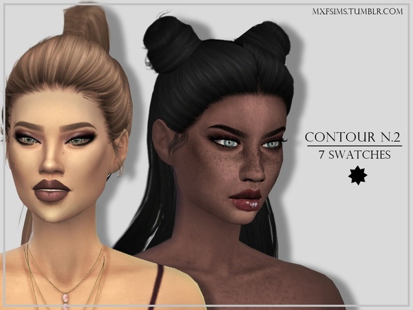 Sims 4 Contour Kit N.2 by mxfsims at TSR