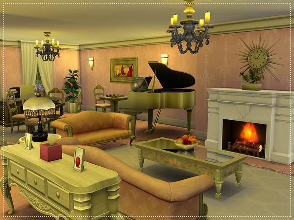 Sims 4 Roosevelt family home by sharon337 at TSR