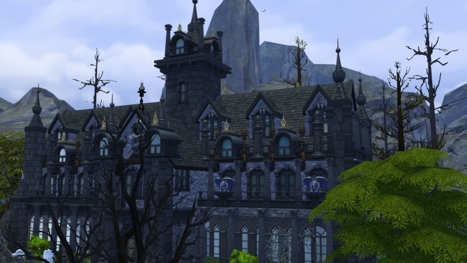 Sims 4 Vampire cathedral at Akai Sims