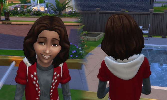 Sims 4 Barbara Hair for Girls at My Stuff