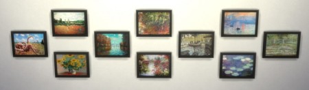Ten Monet Paintings by DaxTheMan at Mod The Sims