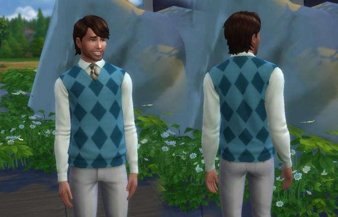 Sims 4 Sweater Vest at My Stuff