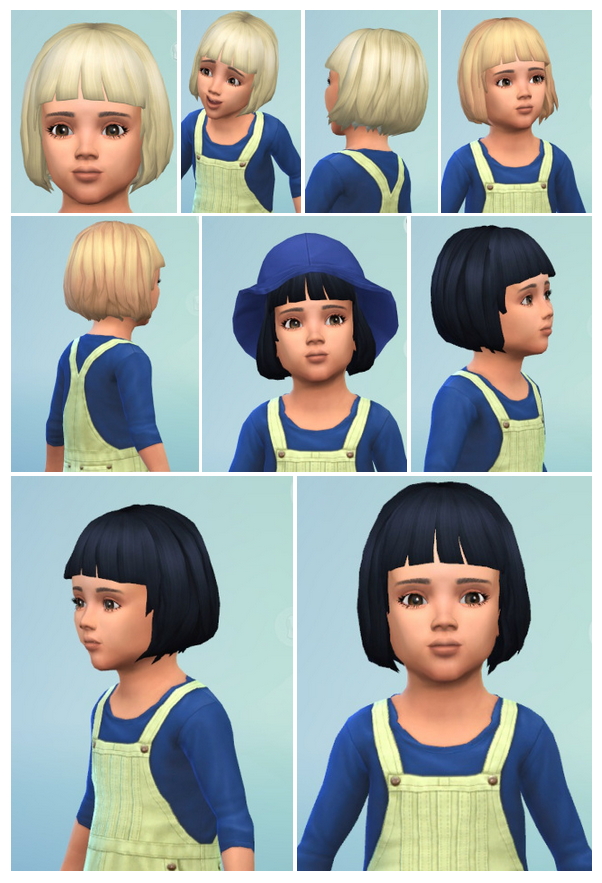 Sims 4 Sweet Bob for Toddler at Birksches Sims Blog