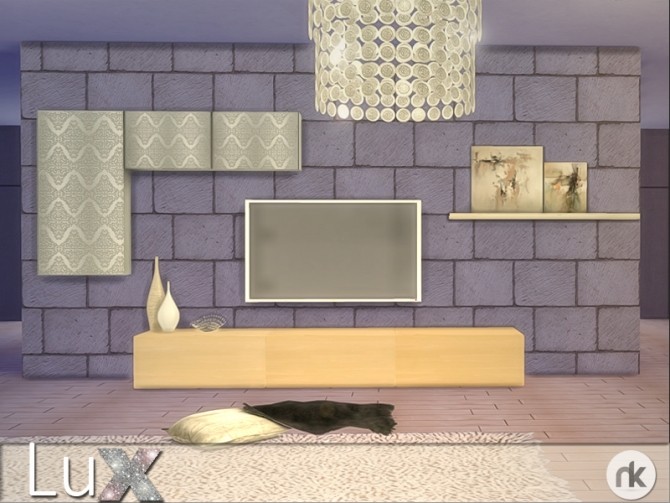Sims 4 Lux Living at Nikadema Designs
