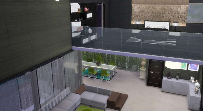 Sims 4 Modern night house at Allis Sims