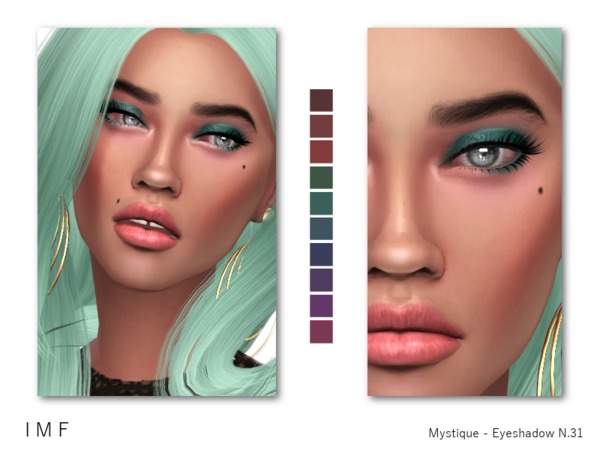 Sims 4 IMF Mystique Eyeshadow N.31 by IzzieMcFire at TSR