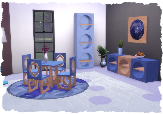 Sims 4 Betty Dining room by Chalipo at All 4 Sims