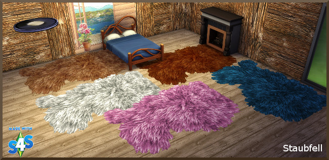 Sims 4 5 rug recolors by Christine1000 at Sims Marktplatz