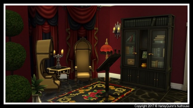 Sims 4 Delaney Manor at Harley Quinn’s Nuthouse