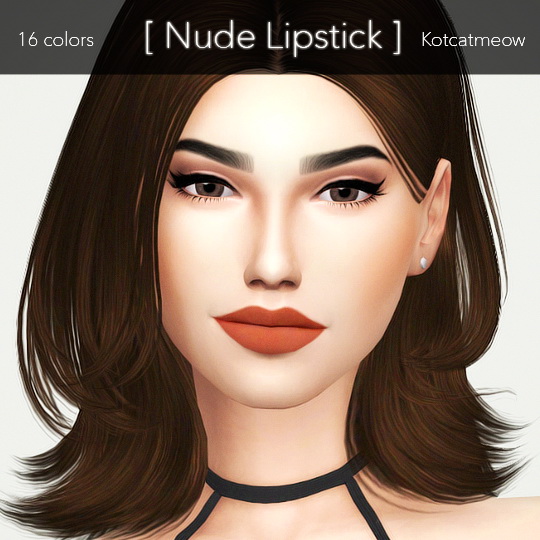 Sims 4 Lipstick at KotCatMeow