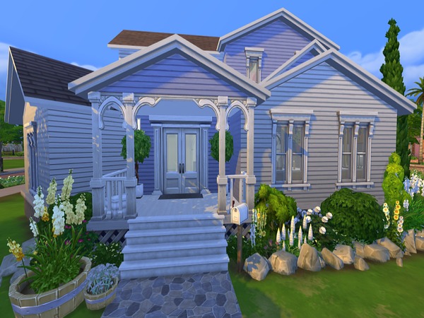 Sims 4 Montgomery house by LucieStilinski at TSR