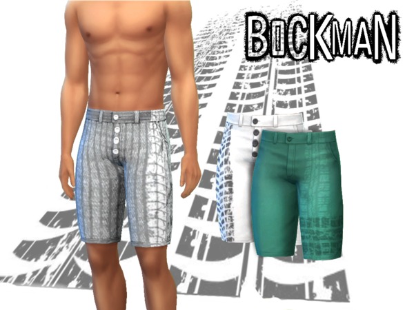 Sims 4 Tire Print Male Set by Bockman at TSR