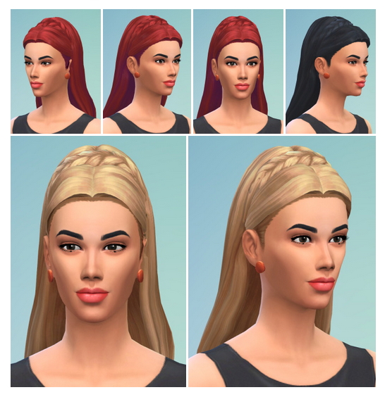 Sims 4 Meggy Hair at Birksches Sims Blog