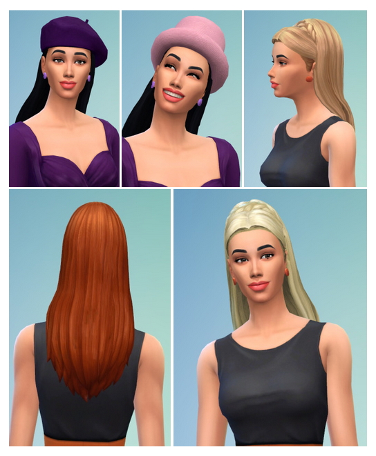 Sims 4 Meggy Hair at Birksches Sims Blog