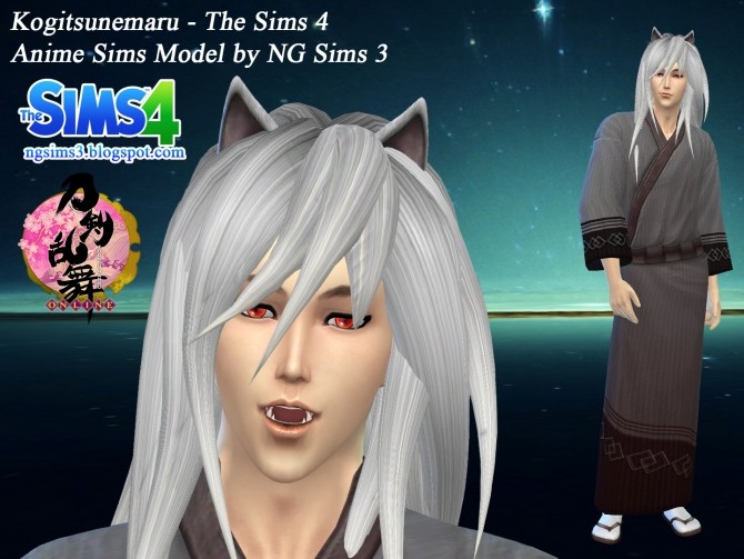 Sims 4 Kogitsunemaru at NG Sims3
