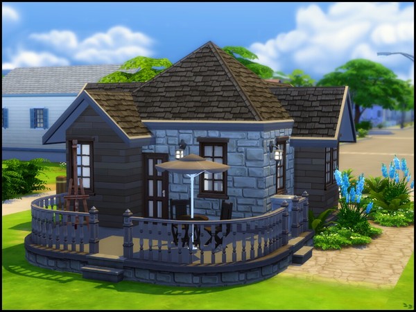 Sims 4 Stormy Creek house by sparky at TSR