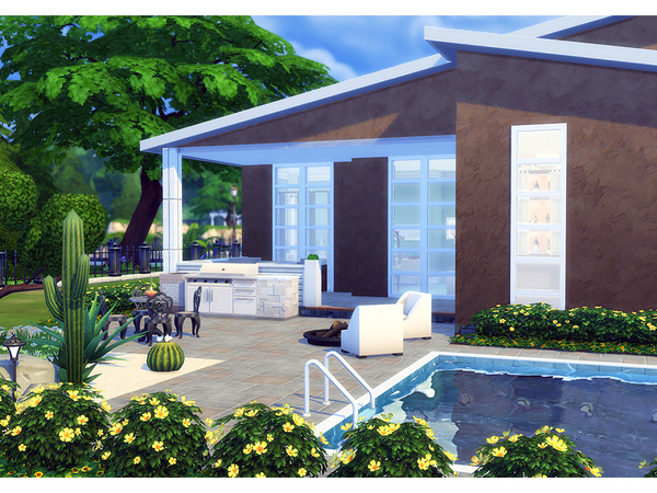 Sims 4 Moreno house by Degera at TSR