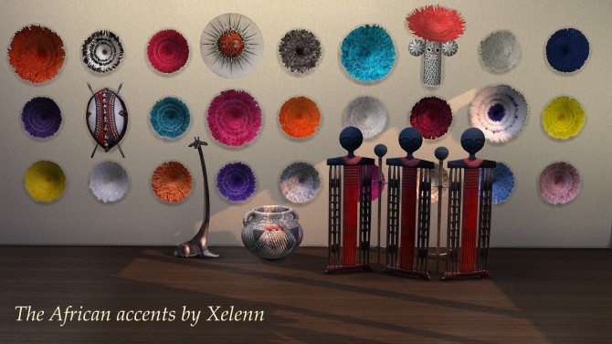 Sims 4 The African accents & Baobab trees at Xelenn