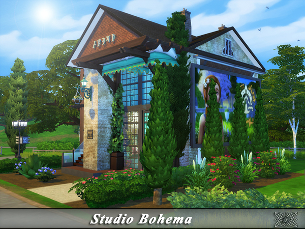 Sims 4 Studio Bohema by Danuta720 at TSR