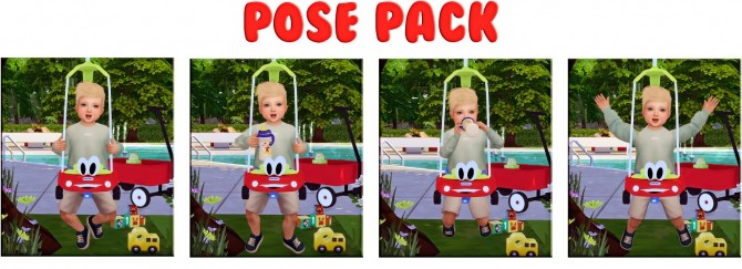 Sims 4 SimSima Cozy Coupe Doorway Jumper + Pose Pack at Victor Miguel