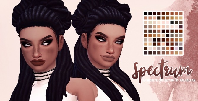 Sims 4 Aphrodite Collection shiny and matte lipsticks at Valhallan