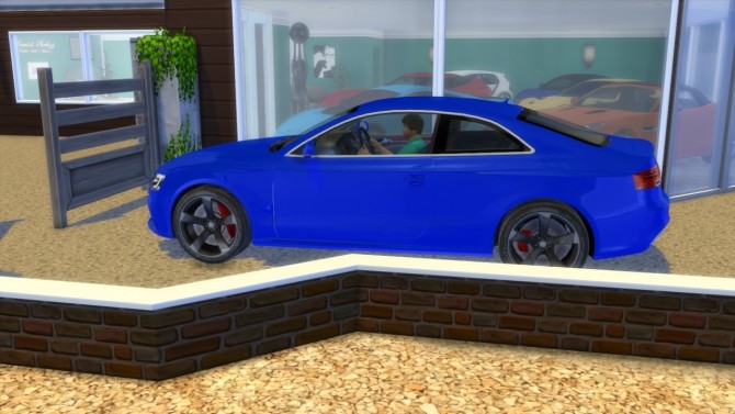 Sims 4 Audi RS5 at LorySims