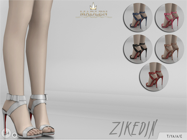 Sims 4 Madlen Zikedin Shoes by MJ95 at TSR