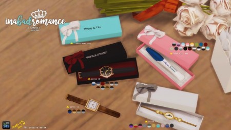 Gift box for pregnancy test & watches at In a bad Romance