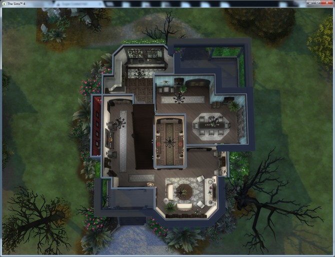 Sims 4 Castle Grey at 13pumpkin31
