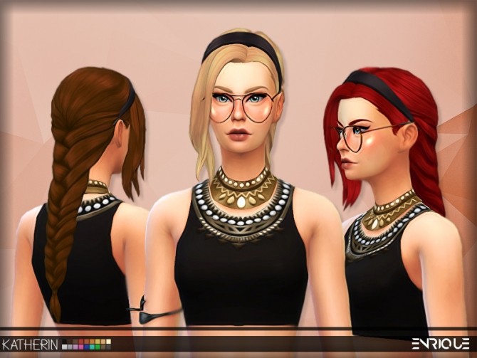 Sims 4 Katherin Hair at Enriques4