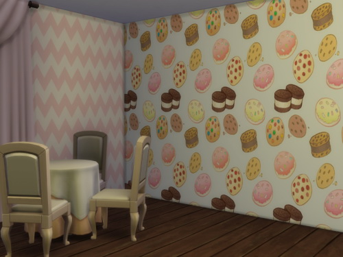 Sims 4 Cookie wallpaper at ChiLLis Sims