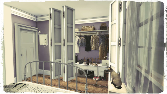 Sims 4 Flower Bedroom at Dinha Gamer