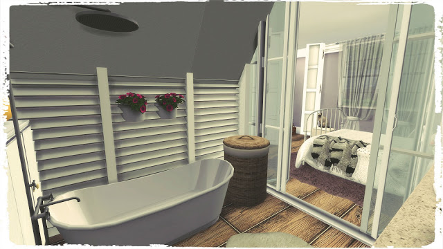 Sims 4 Flower Bedroom at Dinha Gamer