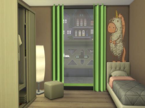 Sims 4 S3 to S4 Einfach Simlisch Curtain 2Tile at ChiLLis Sims
