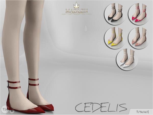 Sims 4 Madlen Cedelis Shoes by MJ95 at TSR