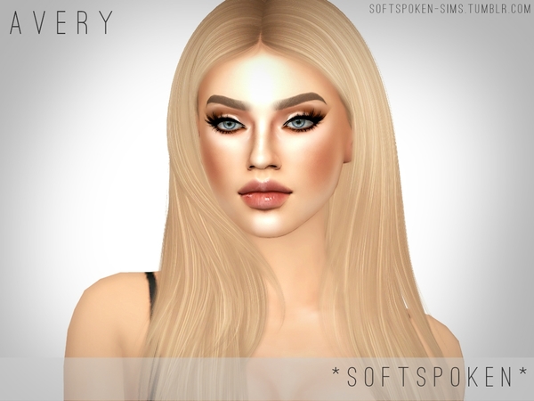 Sims 4 Avery by Softspoken at TSR