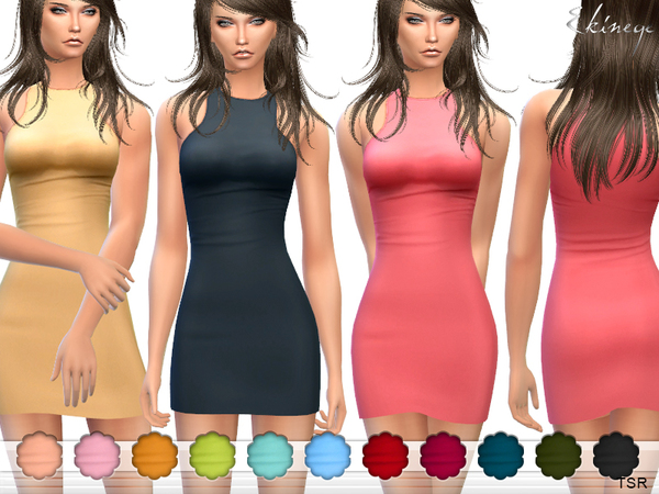 Sims 4 Mini Dress by ekinege at TSR