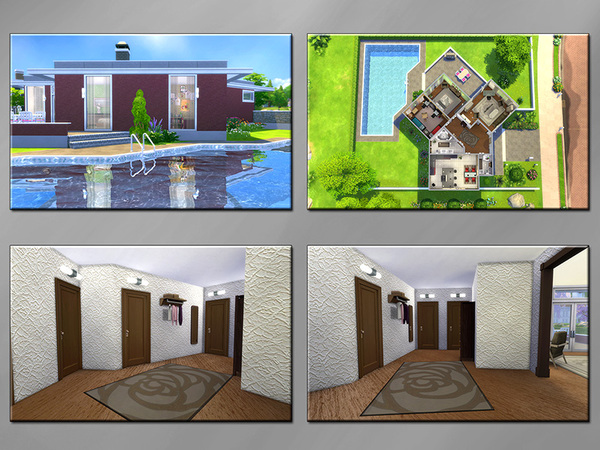 Sims 4 MB Flathead Bungalow by matomibotaki at TSR